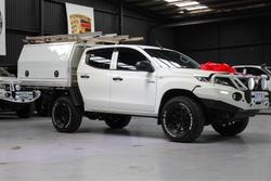 2019 Mitsubishi Triton GLX MR MY19 4X4 Dual Range White
