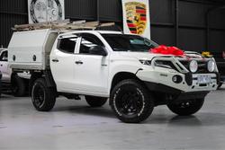 2019 Mitsubishi Triton GLX MR MY19 4X4 Dual Range White