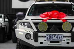 2019 Mitsubishi Triton GLX MR MY19 4X4 Dual Range White