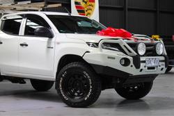 2019 Mitsubishi Triton GLX MR MY19 4X4 Dual Range White