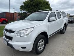 2015 Holden Colorado LS RG MY16 4X4 Dual Range Summit White