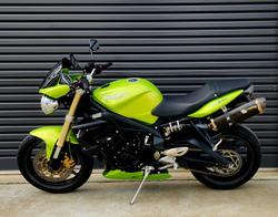2008 Triumph Street Triple 675 Street Triple Green