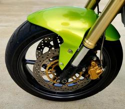 2008 Triumph Street Triple 675 Street Triple Green