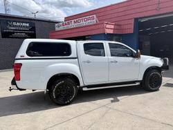 2013 Isuzu D-MAX LS High Ride MY12 4x2 Splash White