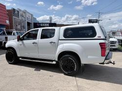 2013 Isuzu D-MAX LS High Ride MY12 4x2 Splash White