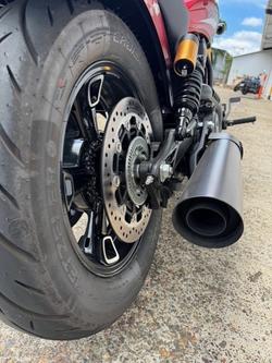 2025 Indian SCOUT 101 LIMITED SUNSET RED METALLIC