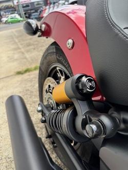 2025 Indian SCOUT 101 LIMITED SUNSET RED METALLIC