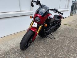 2025 Indian SCOUT 101 LIMITED SUNSET RED METALLIC