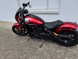 2025 Indian SCOUT 101 LIMITED SUNSET RED METALLIC