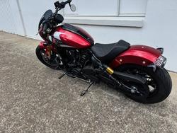 2025 Indian SCOUT 101 LIMITED SUNSET RED METALLIC