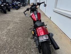 2025 Indian SCOUT 101 LIMITED SUNSET RED METALLIC