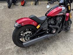 2025 Indian SCOUT 101 LIMITED SUNSET RED METALLIC