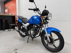 2017 Honda CB125E Blue