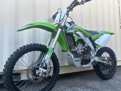 KAWASAKI KX450F MOTOCROSS GREEN