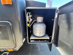 2025 JB Caravans Gator X Front Door