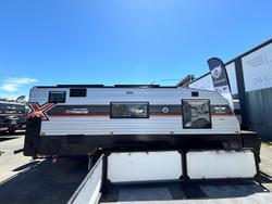 2025 JB Caravans Dirt Road Xtreme Rear Door Club Lounge