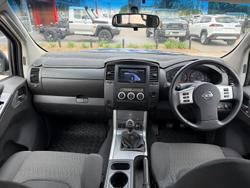 2012 Nissan Navara ST 25th Anniversary D40 Series 6 4X4 Dual Range Altitude Blue