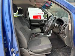 2012 Nissan Navara ST 25th Anniversary D40 Series 6 4X4 Dual Range Altitude Blue