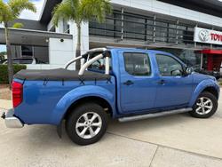 2012 Nissan Navara ST 25th Anniversary D40 Series 6 4X4 Dual Range Altitude Blue