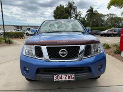 2012 Nissan Navara ST 25th Anniversary D40 Series 6 4X4 Dual Range Altitude Blue