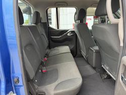 2012 Nissan Navara ST 25th Anniversary D40 Series 6 4X4 Dual Range Altitude Blue