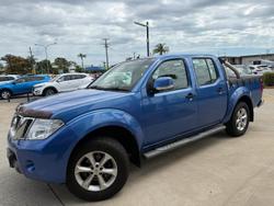 2012 Nissan Navara ST 25th Anniversary D40 Series 6 4X4 Dual Range Altitude Blue