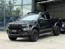 2025 Ford Ranger Platinum MY25.25 4X4 Dual Range Shadow Black