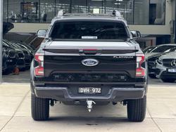 2025 Ford Ranger Platinum MY25.25 4X4 Dual Range Shadow Black