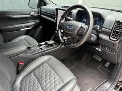 2025 Ford Ranger Platinum MY25.25 4X4 Dual Range Shadow Black