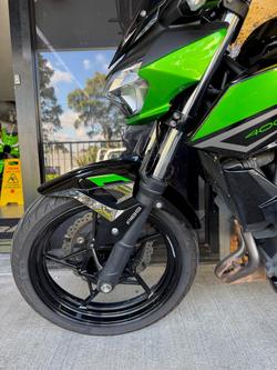 2022 Kawasaki Z400 Z 400 Green