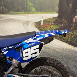 2009 Yamaha WR250F Blue