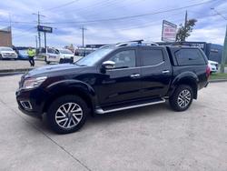 2018 Nissan Navara ST-X D23 Series 3 4X4 Dual Range Cosmic Black