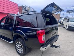 2018 Nissan Navara ST-X D23 Series 3 4X4 Dual Range Cosmic Black