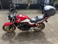 2012 Honda CB400 RED