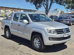 2016 Volkswagen Amarok TDI400 Core 2H MY16 4X4 Dual Range Reflex Silver