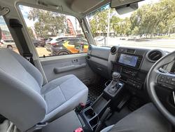 2025 Toyota Landcruiser GXL GDJL79R 4X4 Dual Range French Vanilla