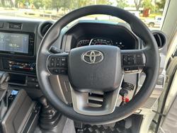 2025 Toyota Landcruiser GXL GDJL79R 4X4 Dual Range French Vanilla