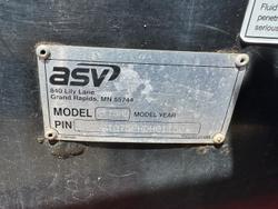 ASV SKID STEER Rt 75 Hd