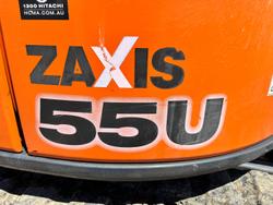 2018 Hitachi Zx55u - 5A