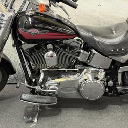 2006 HARLEY-DAVIDSON FLSTF FAT BOY Black