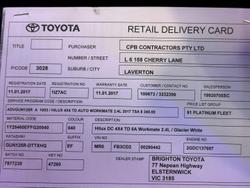 2016 Toyota Hilux Workmate