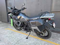 2023 Kawasaki KLR650 (KL650) ADVENTURE CYPHER CAMO GRAY