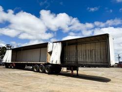 2013 32 Pallet Flat Deck B Double Curtainsider B Double