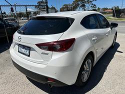 2015 Mazda 3 Neo BM Series Snowflake White Pearl