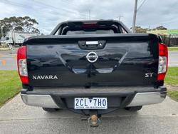 2019 Nissan Navara ST D23 Series 3 4X4 Dual Range Cosmic Black