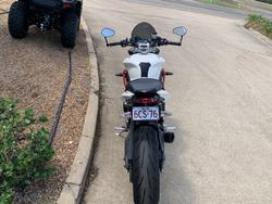 2013 Triumph STREET TRIPLE R White