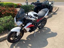 2013 Triumph STREET TRIPLE R White