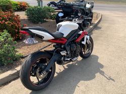 2013 Triumph STREET TRIPLE R White
