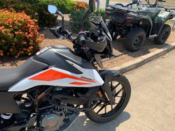 2021 Ktm 390 ADVENTURE White
