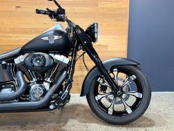 2010 Harley-davidson FLSTF FAT BOY Black